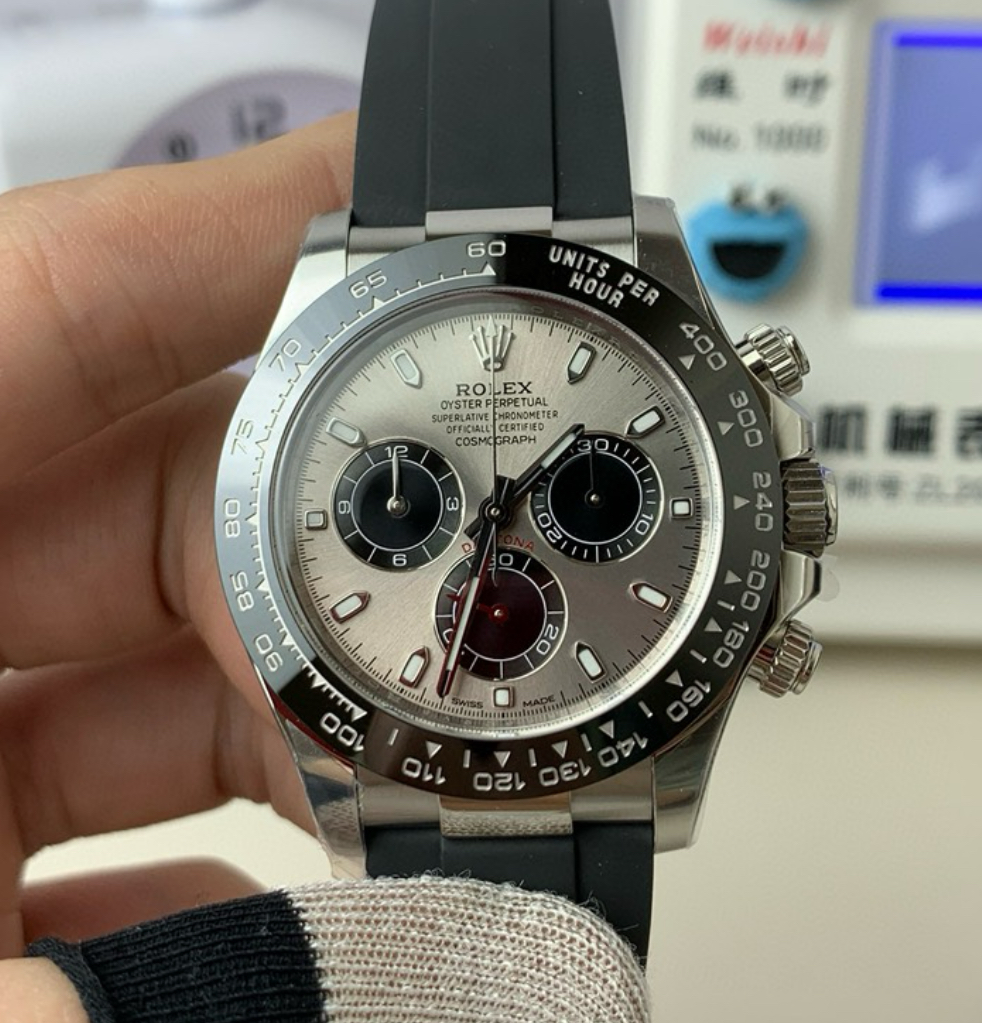 Customer wearing exquisite replica